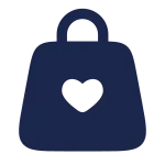 Bag Heart SVG Icon